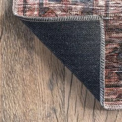 NuLOOM New Arrivals Marci Machine Washable Vintage Medallion Area Rug