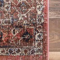 NuLOOM Traditional Amber Medallion 7 NuLOOM Traditional Amber Medallion