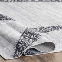 NuLOOM Starfish And Stripes Machine Washable Area Rug New Arrivals