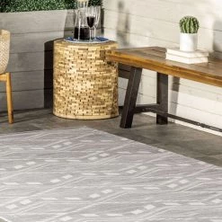 NuLOOM New Arrivals Joni Tribal Machine Washable Indoor/Outdoor Area Rug
