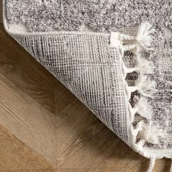 NuLOOM Jean Textured Ovals Tassel Area Rug 15 NuLOOM Jean Textured Ovals Tassel Area Rug