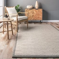 NuLOOM New Arrivals Natural Textured Suzanne Area Rug