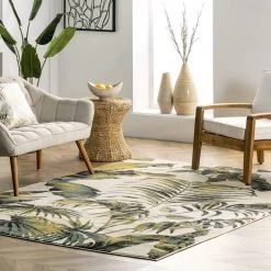 NuLOOM Jungle Foliage Area Rug Medium
