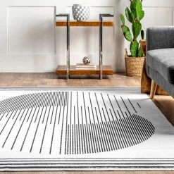 NuLOOM Leah Machine Washable Geometric Moon Phase Area Rug 17 NuLOOM Leah Machine Washable Geometric Moon Phase Area Rug