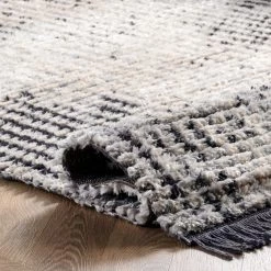 NuLOOM Mandi Soft Shag Abstract Fringe Area Rug New Arrivals