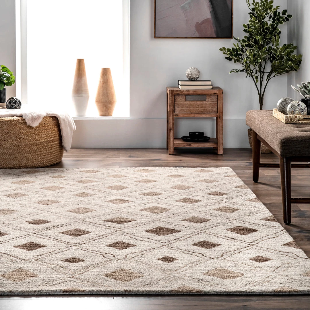 NuLOOM Myla Wool Diamond Trellis Area Rug New Arrivals 8 NuLOOM Myla Wool Diamond Trellis Area Rug New Arrivals