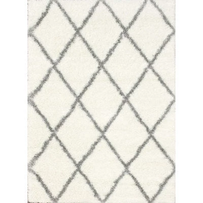 NuLOOM Machine Made Diamond Shag Contemporary 1 NuLOOM Machine Made Diamond Shag Contemporary