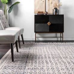 NuLOOM New Arrivals Claudia Diamond Tassel Area Rug