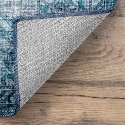 NuLOOM Distressed Washable Area Rug