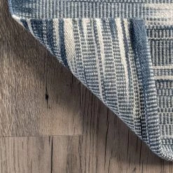 NuLOOM Reba Handmade Abstract Striped Wool-Blend Flatweave Area Rug