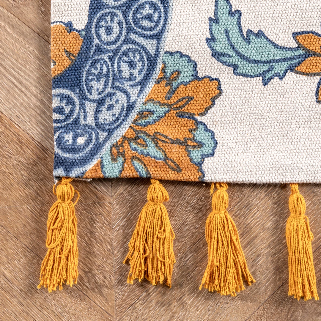 NuLOOM Contemporary Thomas Paul Flatweave Cotton Octopus 5 NuLOOM Contemporary Thomas Paul Flatweave Cotton Octopus