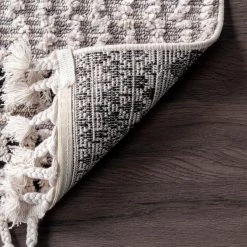 NuLOOM New Arrivals Talula Soft Textured Tassel Area Rug