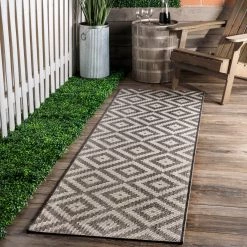 NuLOOM New Arrivals Marybelle Tribal Diamond Trellis Area Rug