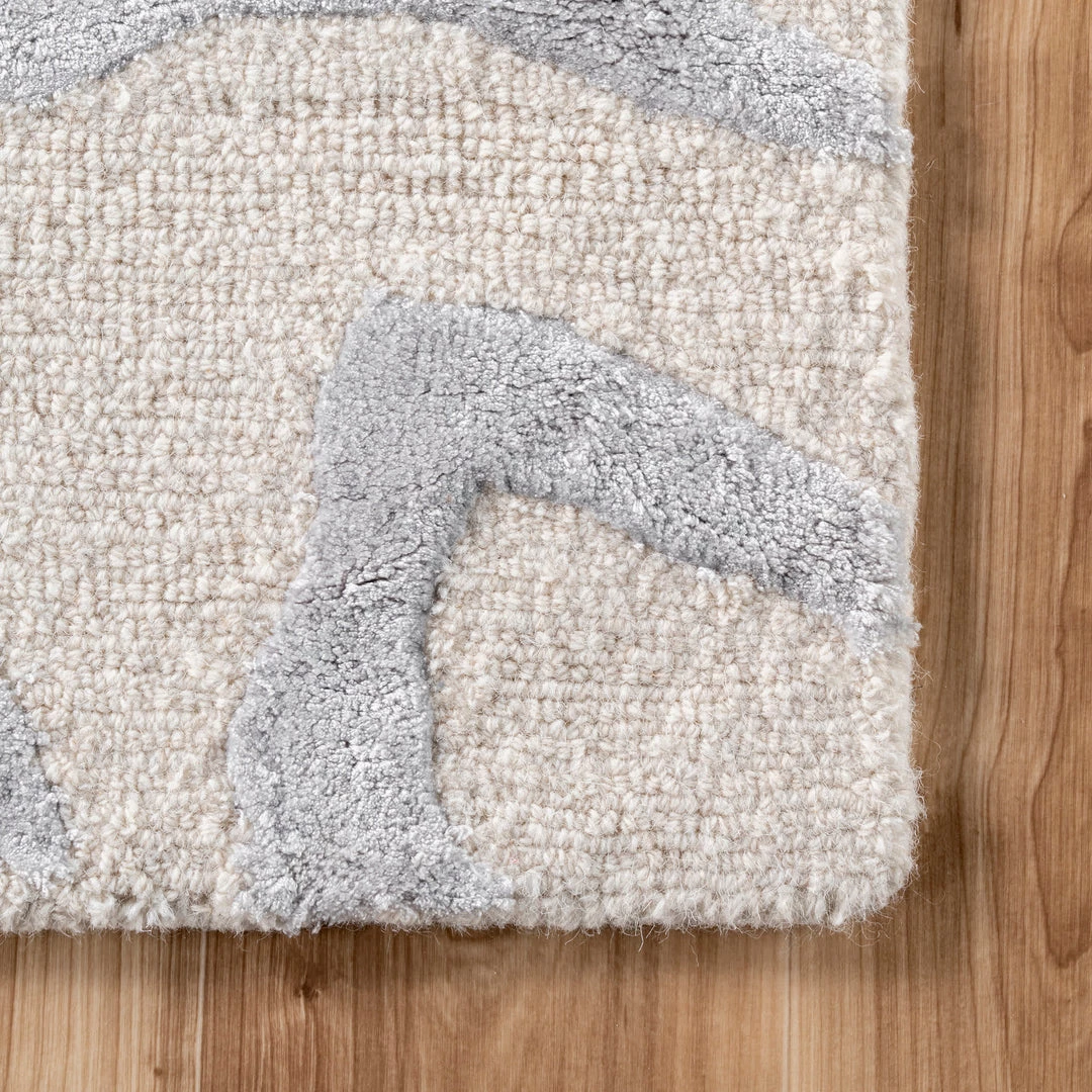 NuLOOM Contemporary Hand Tufted Plush Zebra Area Rug 5 NuLOOM Contemporary Hand Tufted Plush Zebra Area Rug