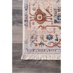 NuLOOM Best Sellers Vintage Harriet Medallion Fringe Area Rug