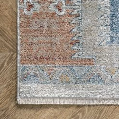 NuLOOM New Arrivals Kingsley Distressed Aztec Area Rug