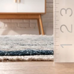 NuLOOM New Arrivals Vintage Melani Medallion Fringe Area Rug