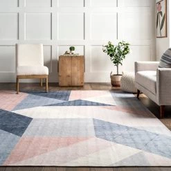 NuLOOM Contemporary Collage Washable Area Rug New Arrivals