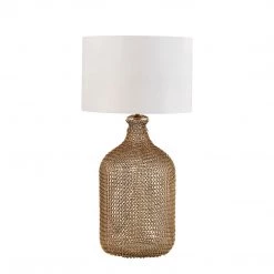 NuLOOM Gilroy 29" Glass Table Lamp