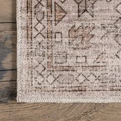 NuLOOM Amie Persian Border Machine Washable Area Rug New Arrivals