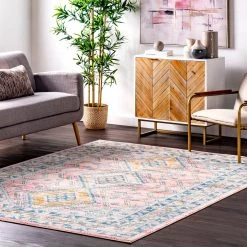 NuLOOM New Arrivals Louise Tribal Diamond Area Rug
