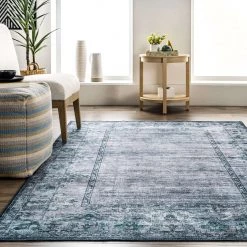 NuLOOM Distressed Washable Area Rug
