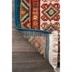 NuLOOM Qiana Emblem Fringe Area Rug New Arrivals
