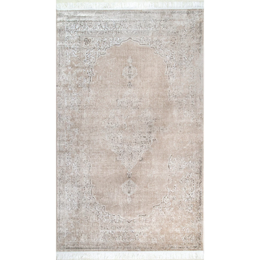 NuLOOM New Arrivals Vintage Medallion Cantrell Fringe Area Rug 11 NuLOOM New Arrivals Vintage Medallion Cantrell Fringe Area Rug