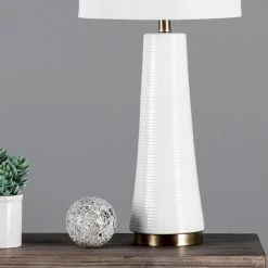 NuLOOM New Arrivals Fayette 30" Ceramic Table Lamp 14 NuLOOM New Arrivals Fayette 30