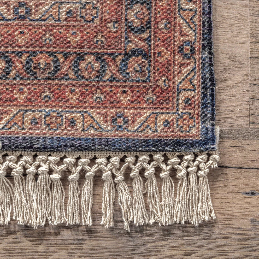 NuLOOM Lexie Hand Woven Traditional Medallion Flatweave Fringe Area Rug New Arrivals 5 NuLOOM Lexie Hand Woven Traditional Medallion Flatweave Fringe Area Rug New Arrivals