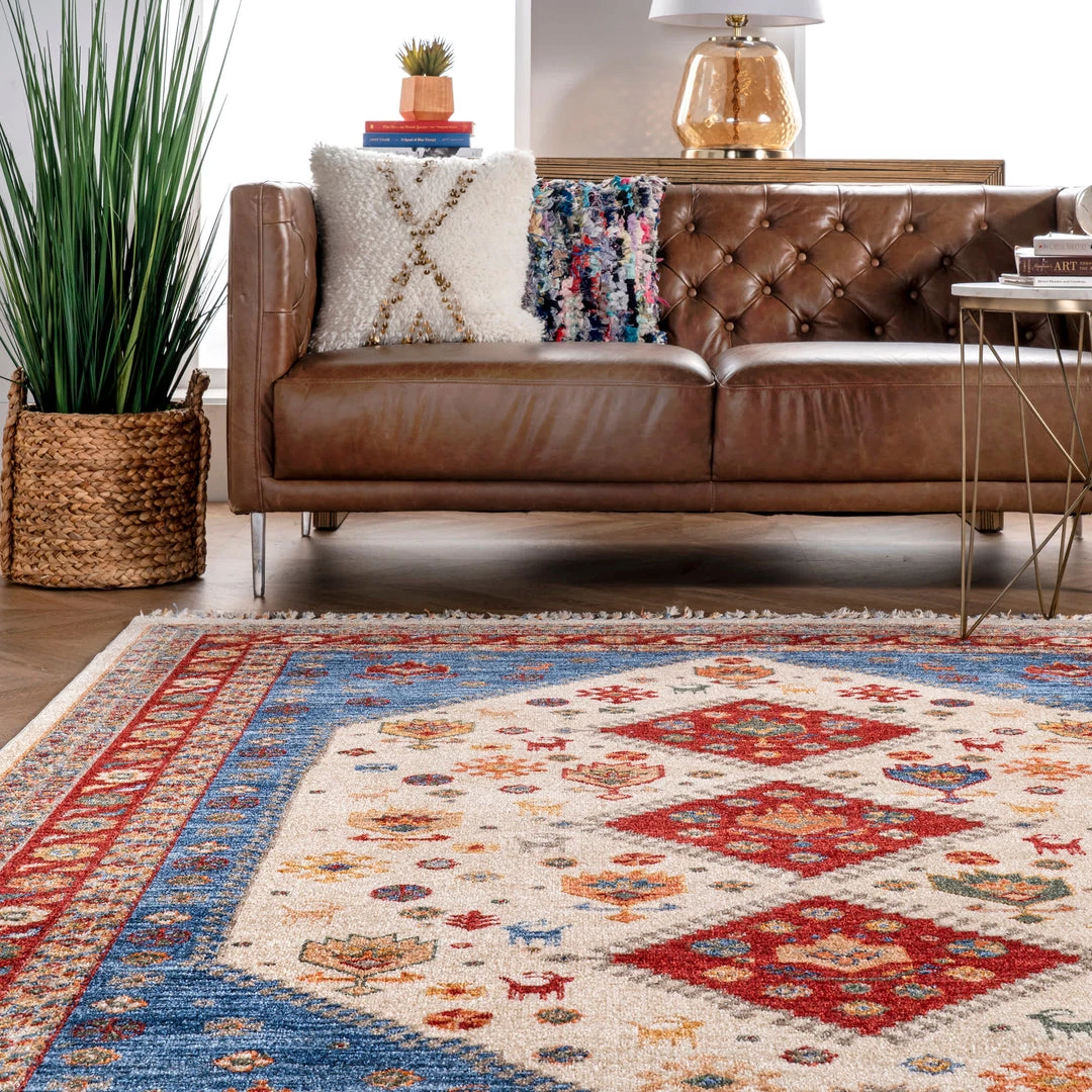 NuLOOM Romee Medallion Tassel Area Rug New Arrivals 14 NuLOOM Romee Medallion Tassel Area Rug New Arrivals