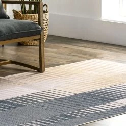NuLOOM Pia Washable Striped Area Rug New Arrivals