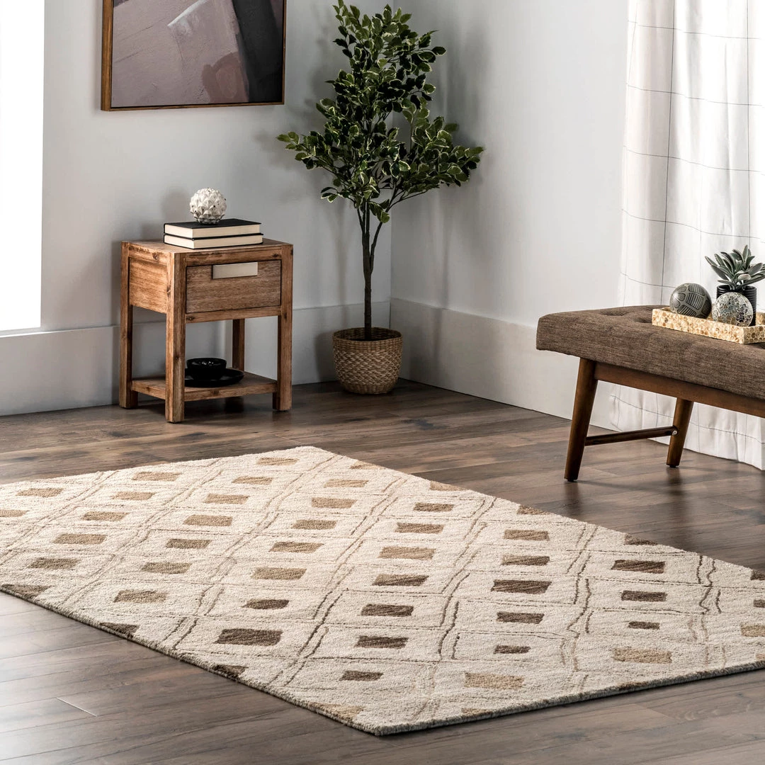 NuLOOM Myla Wool Diamond Trellis Area Rug New Arrivals 2 NuLOOM Myla Wool Diamond Trellis Area Rug New Arrivals
