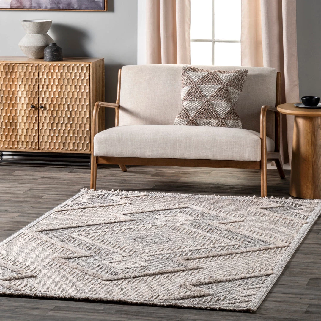 NuLOOM Jami Geometric Textured Area Rug New Arrivals 2 NuLOOM Jami Geometric Textured Area Rug New Arrivals
