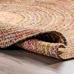 NuLOOM Braided Draya Jute Area Rug