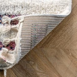 NuLOOM Bristol High-Low Geometric Ripples Tassel Area Rug New Arrivals 16 NuLOOM Bristol High-Low Geometric Ripples Tassel Area Rug New Arrivals