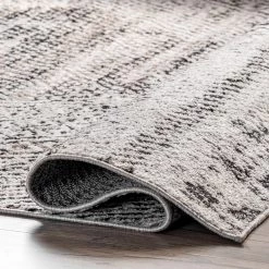 NuLOOM Kenia Distressed Diamond Cotton Blend Area Rug