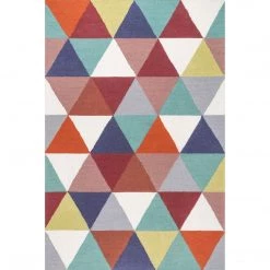 NuLOOM New Arrivals Sophie Wool Modern Abstract Collage Area Rug