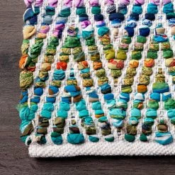 NuLOOM Hand Woven Chevron Rochell Area Rug Contemporary