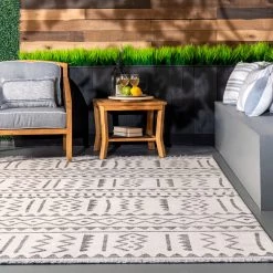 NuLOOM Outdoor Tribal Gretchen Area Rug 25 NuLOOM Outdoor Tribal Gretchen Area Rug