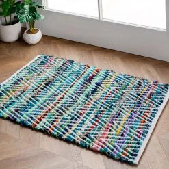 NuLOOM Hand Woven Chevron Rochell Area Rug Contemporary