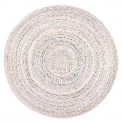 NuLOOM Kyla Handmade Braided Farmhouse Round Area Rug New Arrivals 36 NuLOOM Kyla Handmade Braided Farmhouse Round Area Rug New Arrivals