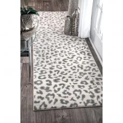 NuLOOM Leopard Print Area Rug Traditional