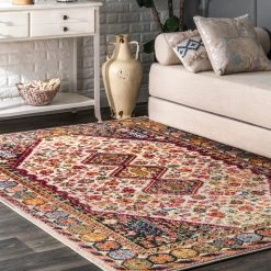 NuLOOM Traditional Vintage Erline Area Rug 48 NuLOOM Traditional Vintage Erline Area Rug