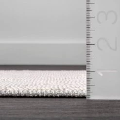 NuLOOM New Arrivals Ethan Textured Trellis Bath Mat