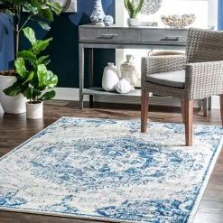 NuLOOM Vintage Medallion Maranda Area Rug