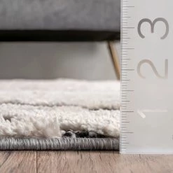 NuLOOM Kylee Soft Shaggy Textured Tassel Area Rug