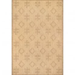 NuLOOM New Arrivals Dana Aztec Emblem Indoor/Outdoor Area Rug