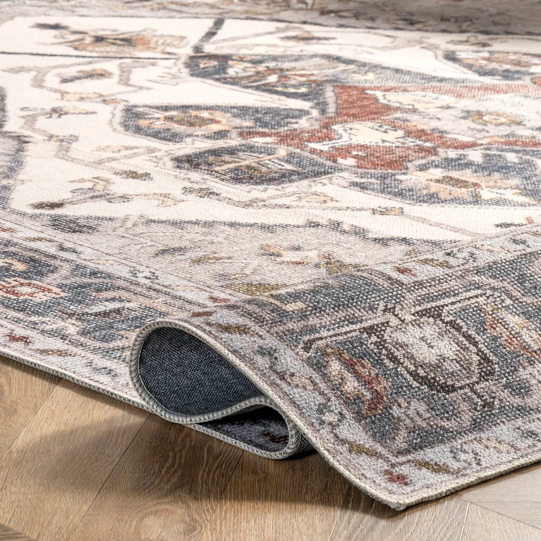 NuLOOM Mali Machine Washable Traditional Medallion Area Rug New Arrivals 4 NuLOOM Mali Machine Washable Traditional Medallion Area Rug New Arrivals