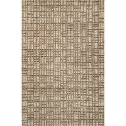 NuLOOM New Arrivals Veda Jute Checkered Basketweave